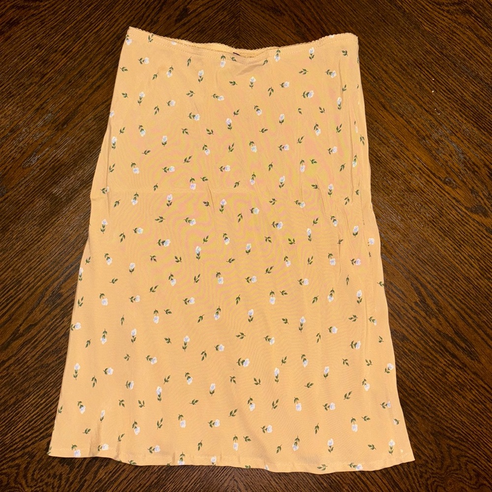 JACOB Floral Viscose Lightweight Skirt Size Small